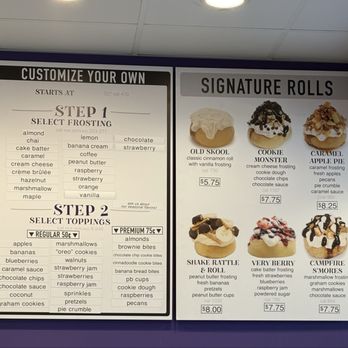 Cinnaholic - Build Your Own - Cinnamon Roll and their signature rolls. - Bakeries Near Me - Myrtle Beach, South Carolina