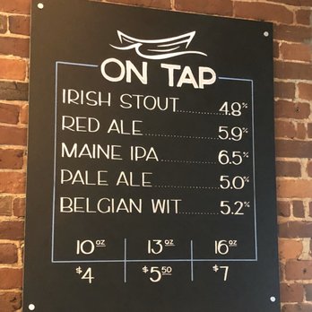 Bateau Brewing - Tap list - Breweries Near Me - Gardiner, Maine Bateau Brewing - Tap list - Breweries Near Me - Gardiner, Maine