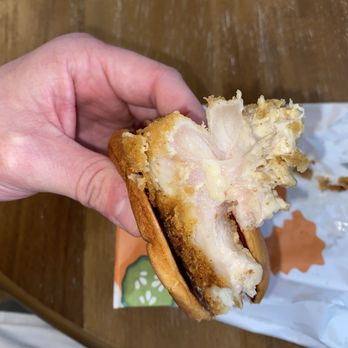 McDonald's - Raw chicken sandwich from McDonald's 1080 Harter Pkwy Yuba City, CA 95993 United States - Fast Food Near Me - Yuba City, California McDonald's - Raw chicken sandwich from McDonald's 1080 Harter Pkwy Yuba City, CA 95993 United States - Fast Food Near Me - Yuba City, California