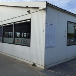 Strandclub Zwoel - De voorkant van de zaak als je komt aanlopen