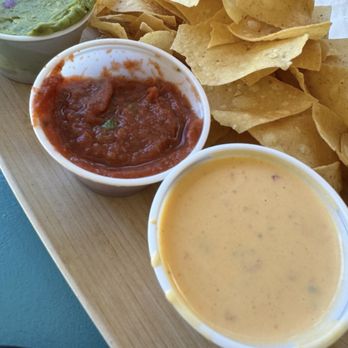 Salty Soul Island Kitchen  - Chips with queso and salsa - Tacos Near Me - Dunedin, Florida