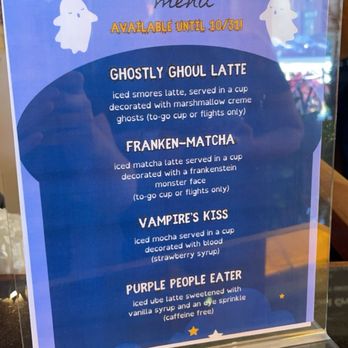 Shaw's Coffee - Halloween drinks menu - Coffee & Tea Near Me - Saint Louis, Missouri
