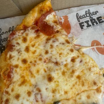 Feather & Fire - Cheesy Pepperoni and yes, it's loaded with pepperoni under the cheeses. - Pizza Near Me - Buellton, California
