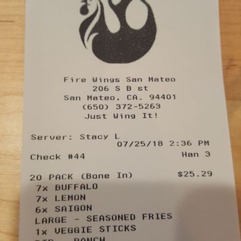 Fire Wings - What we ordered - Chicken Wings Near Me - San Mateo, California Fire Wings - What we ordered - Chicken Wings Near Me - San Mateo, California