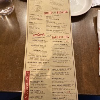 Culinary Dropout - Menu for food - New American Near Me - Austin, Texas