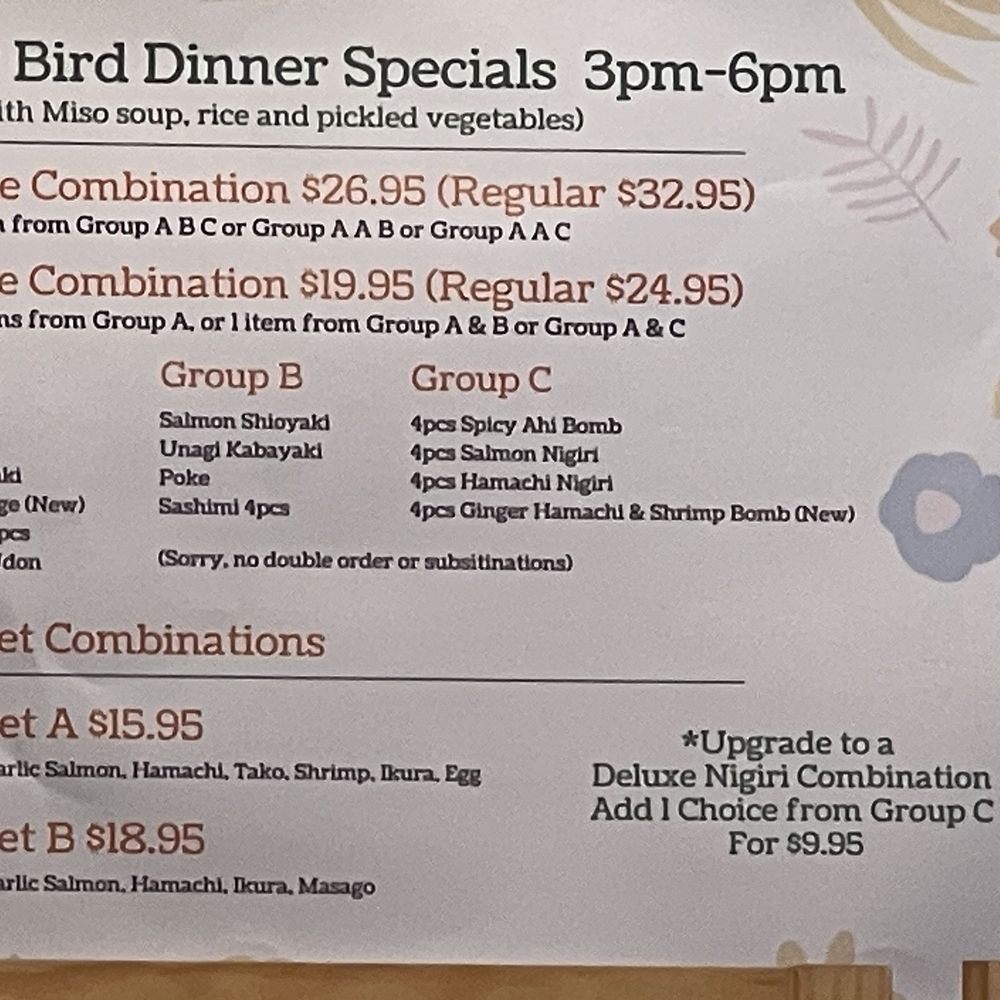 Fresh Bites Hawaii - Early bird menu - Poke Near Me - Honolulu, Hawaii Fresh Bites Hawaii - Early bird menu - Poke Near Me - Honolulu, Hawaii