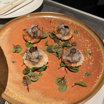 Fushimi Times Square - Scallop Truffle Canapés - Japanese Near Me - New York, New York Fushimi Times Square - Scallop Truffle Canapés - Japanese Near Me - New York, New York