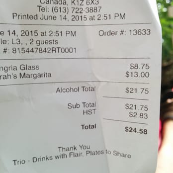 Trio Lounge - Next time, in my yard. - Lounges Near Me - Ottawa, Ontario