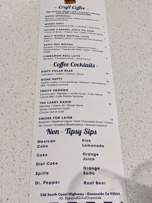 Menu photo 5 Rye's and Grind Oceanside, CA Menu photo 5 Rye's and Grind Oceanside, CA
