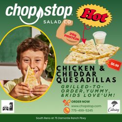 Chop Stop - High protein, serve hot & crunchy for only $6.99.