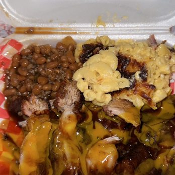 Smoky Kitchen BBQ - Rib tips Mac & cheese, baked beans - Barbeque Near Me - Atlanta, Georgia