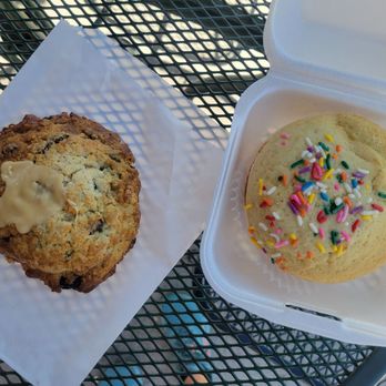 The Coffee Shop - Banana caramel scone and bday cake whoopie! - Coffee & Tea Near Me - Gilbert, Arizona