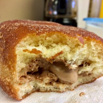 Bristol Doughnut - Chocolate milk custard filled. - Coffee & Tea Near Me - Albuquerque, New Mexico Bristol Doughnut - Chocolate milk custard filled. - Coffee & Tea Near Me - Albuquerque, New Mexico