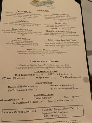Menu photo 4 Eleven South Jacksonville Beach, FL
