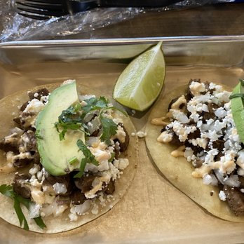 Las Aves Taco Market - Carne Asada- it was good - temperature wasn't hot enough for dining in. - Tacos Near Me - Logan Township, New Jersey Las Aves Taco Market - Carne Asada- it was good - temperature wasn't hot enough for dining in. - Tacos Near Me - Logan Township, New Jersey