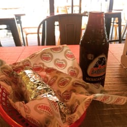 Mission Burrito - Small burrito and Mexican Cola