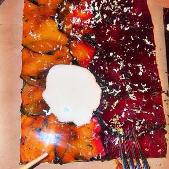HaSalon - Las Vegas - Beet carpaccio - Mediterranean Near Me - Las Vegas, Nevada HaSalon - Las Vegas - Beet carpaccio - Mediterranean Near Me - Las Vegas, Nevada