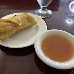 Asian Fortune - Egg roll comes with the Lunch special.