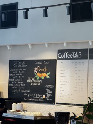 Menu photo 5 Coffee Tab Seattle, WA Menu photo 5 Coffee Tab Seattle, WA