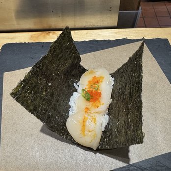 Taki Nori HandRoll Bar - Scallops - Sushi Bars Near Me - San Mateo, California Taki Nori HandRoll Bar - Scallops - Sushi Bars Near Me - San Mateo, California