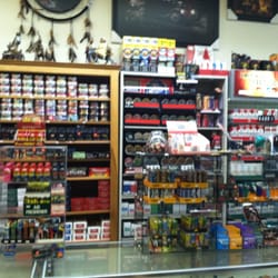 Cigarettes & More - Fully stOcked tobacco n he also has a rather eclectic assortment of dream catchers and other decorative items.....;)