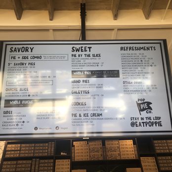 Pop Pie - Menu - Bakeries Near Me - Costa Mesa, California