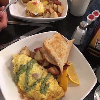 Bell Tower Cafe - Delicious fried chicken eggs benny - hands done best I've ever had. The California omelette was good but a little bland. - Breakfast & Brunch Near Me - Saratoga, California