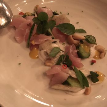 The Lark - Japanese Hamachi Crudo - New American Near Me - Santa Barbara, California