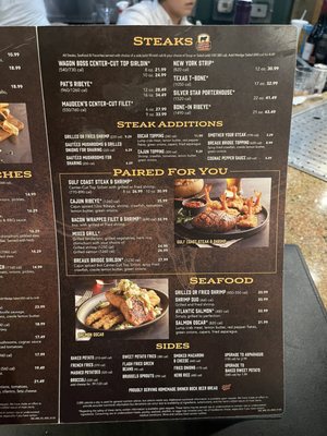 Menu photo 6 Saltgrass Steak House Amarillo, TX