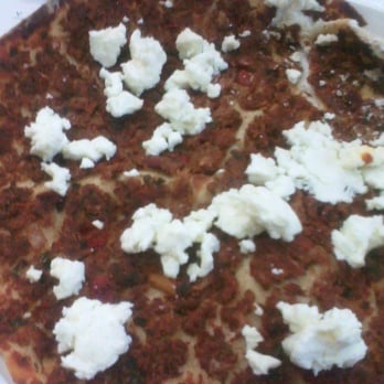 Eastern Lamejun Bakers - Lamejun with french feta, YUM! - Bakeries Near Me - Belmont, Massachusetts Eastern Lamejun Bakers - Lamejun with french feta, YUM! - Bakeries Near Me - Belmont, Massachusetts