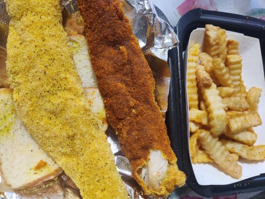 Hot Stuff Spicy Chicken and fish by null