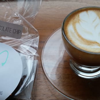 Bump 'n Grind - Cappuccino and a gluten-free cookie. - Coffee & Tea Near Me - Silver Spring, Maryland