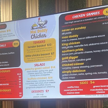 Mac Daddy Chicken - Food Court Near Me - Easley, South Carolina Mac Daddy Chicken - Food Court Near Me - Easley, South Carolina