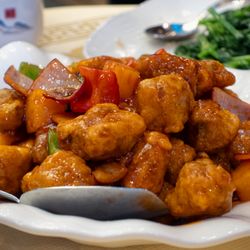 Hong Kong Gourmet - Sweet and Sour Spareribs with Pineapple 鳳梨生炒排骨: $19; $20.69 with tax.