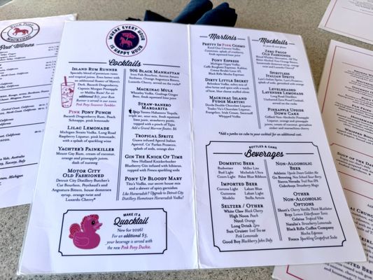 Menu photo 8 Pink Pony Mackinac Island, MI Menu photo 8 Pink Pony Mackinac Island, MI
