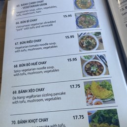 Vegetarian menu (2 of 2) Vegetarian menu (2 of 2)