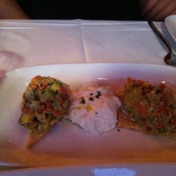 Bobo's - dungeness crab crostini with smoked salmon & avocado served with burrata - Steakhouses Near Me - San Francisco, California Bobo's - dungeness crab crostini with smoked salmon & avocado served with burrata - Steakhouses Near Me - San Francisco, California