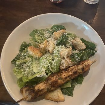 Postino Annex - Caesar with chicken skewer - Wine Bars Near Me - Tempe, Arizona