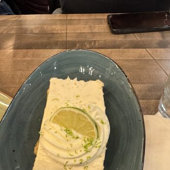 Ancho & Agave - Key Lime Cake, a January special - Tex-Mex Near Me - Lee's Summit, Missouri