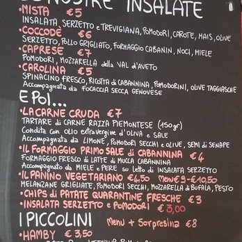 La Moucca - Menu Salads - Fast Food Near Me - Genova, GE