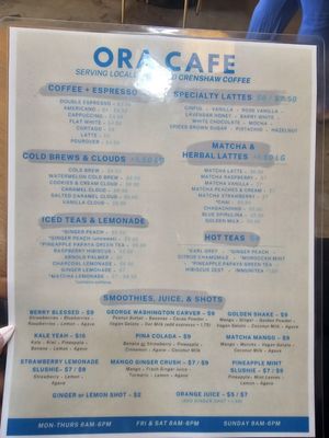 Menu photo 2 ORA Los Angeles, CA Menu photo 2 ORA Los Angeles, CA