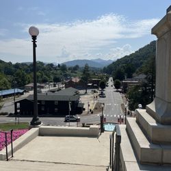 Jackson County Courthouse-Historical - Sylva View from courthouse