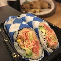 Happy Tuna Burrito Happy Tuna Burrito