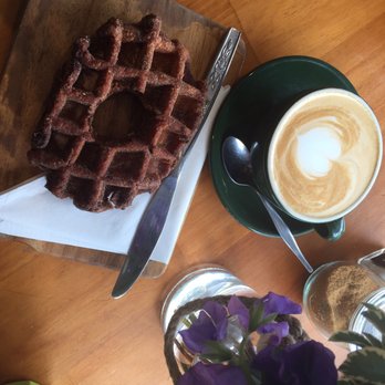 The Left-Handed Chef - Churro waffles!! - Restaurants Near Me - South Melbourne, VIC