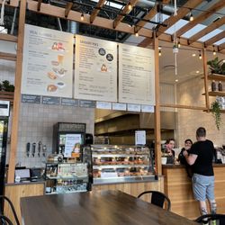 Peaked Pies - Interior / menu board