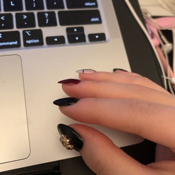 Coco Nails art - pointer finger has an extension - perfectly and seamlessly done, makes my other nails look bad lol - Nail Salons Near Me - New York, New York Coco Nails art - pointer finger has an extension - perfectly and seamlessly done, makes my other nails look bad lol - Nail Salons Near Me - New York, New York