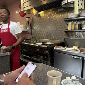 Clover Grill - The chef. Watching taught me a lot about cooking for more than 4 at a time. - Diners Near Me - New Orleans, Louisiana