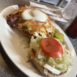 Breakfast hamburger