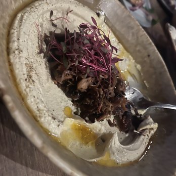 Delbar Middle Eastern - Hummus with lamb - Persian/Iranian Near Me - Atlanta, Georgia Delbar Middle Eastern - Hummus with lamb - Persian/Iranian Near Me - Atlanta, Georgia