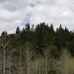 Cold Springs campground - Rock outcroppings and a stellar view